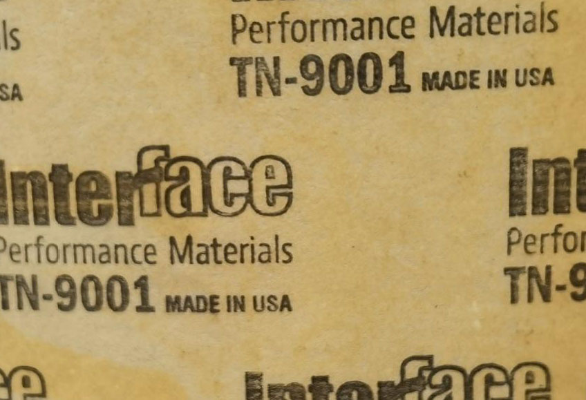 INTER FACE公司的TN9001耐油绝缘衬垫产品介绍
